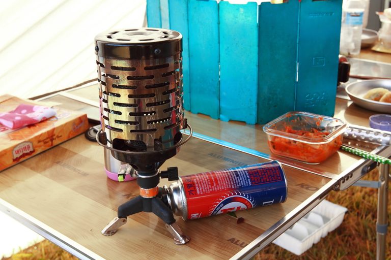 [캠핑장비] 원버너히터 개봉 및 사용후기