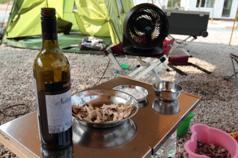 [캠핑장비] 드디어 갖게 된 올캠 사이드테이블