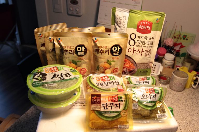 [캠핑음식] 캠핑장에서 밑반찬으로 먹기 좋은 하선정 캠핑세트