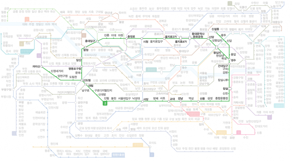 지하철 노선도 (2)