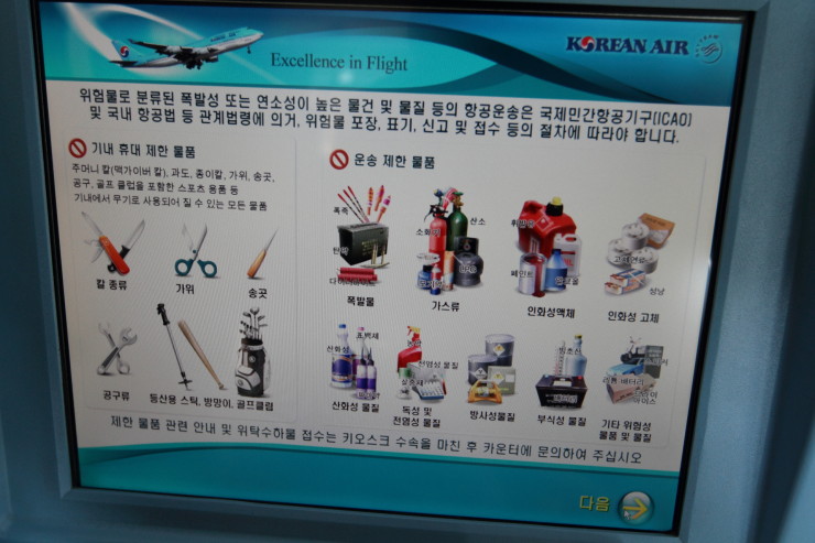 인천공항 셀프 체크인 (13)