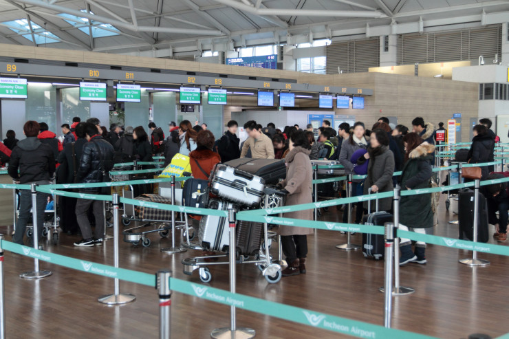 인천공항 셀프 체크인 (21)