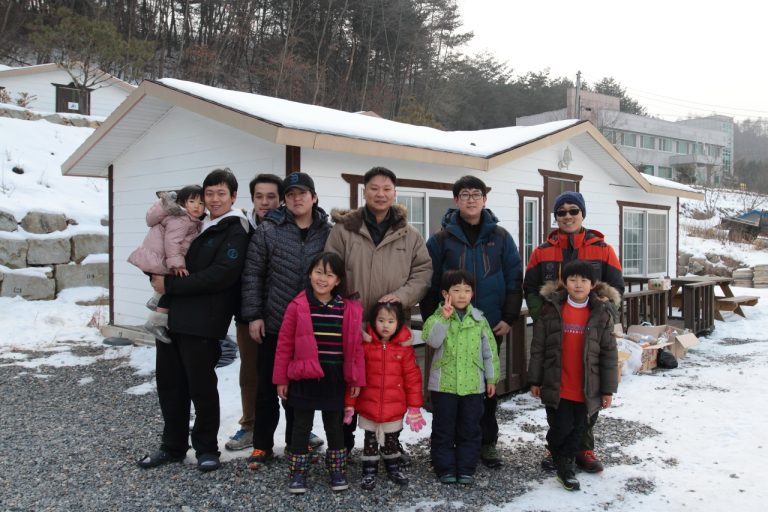 해피빌리지 캠핑장에서 아이들과 함께한 신년캠핑