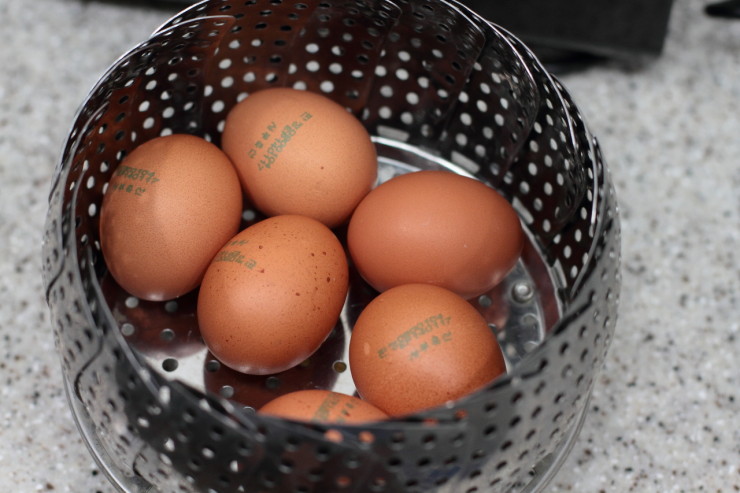집에서 맥반석 계란 만들기 (1)