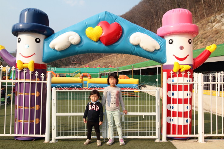 장흥유원지 봄나들이 두리랜드 (2)