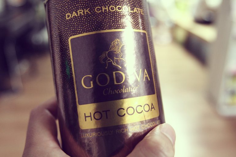 고디바핫초코, 우유거품 만들어서 맛있게 즐기기