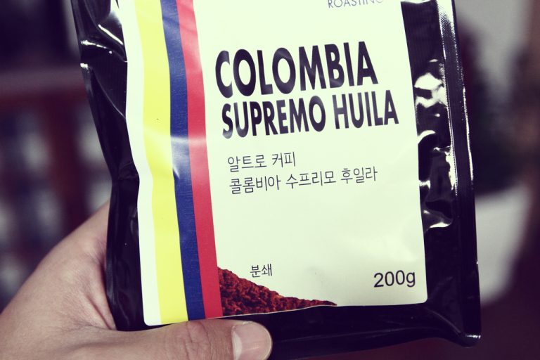 [Coffee] 진한 바디감과 신맛을 느낄 수 있는 콜롬비아 수프리모 by 카페알트로