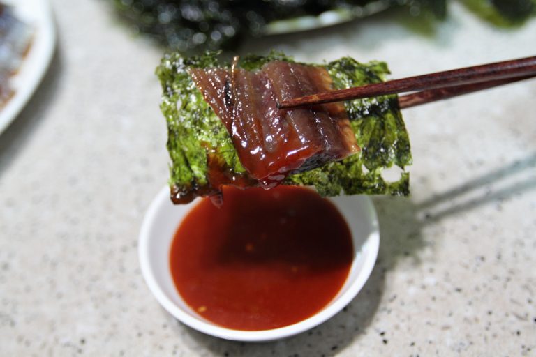 오랜만에 먹은 과메기, 역시 과메기는 구룡포과메기가 최고