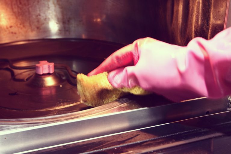 오랜만에 전자렌지 청소하기 – 소다를 이용한 청소법