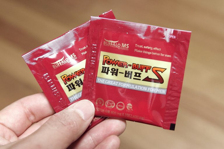 남자를 위한 건강기능식품(남성건강식품), 파워버프S