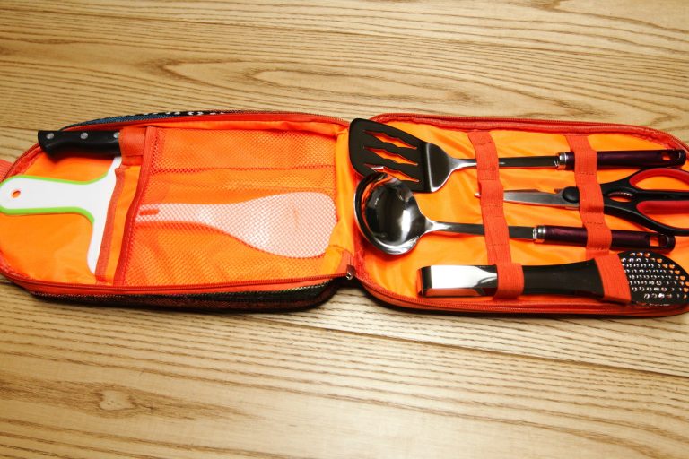 [캠핑용품] 포도캠핑에서 선물받은 캠핑 주방용품 세트 (키친세트)