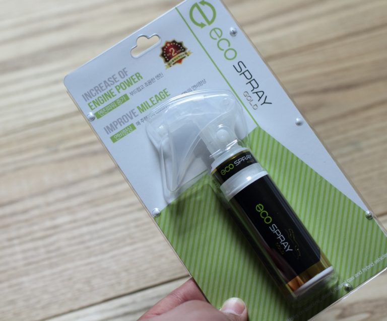 [Car] 뿌리기만 하면 자동차 연비향상에 도움이 되는 에코스프레이 골드 사용기