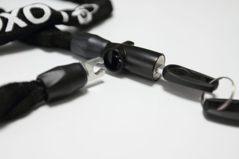 [Bike] 튼튼한 자전거 자물쇠, 락산 자전거열쇠 (도난방지 잠금장치)