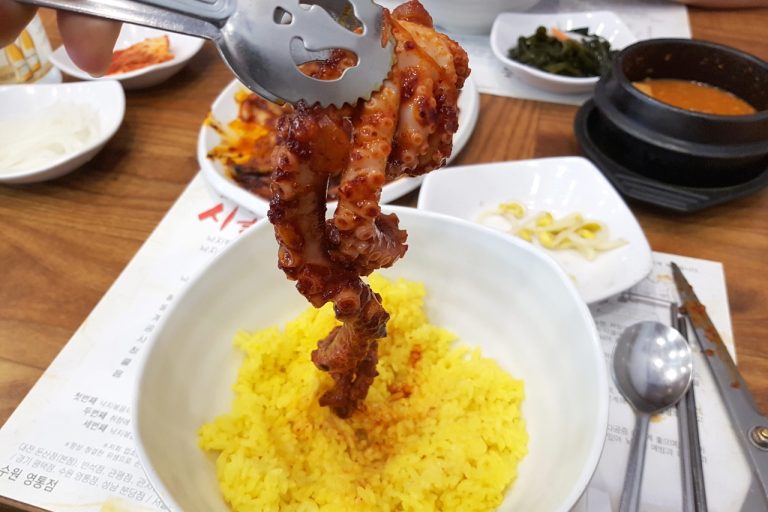 [영통맛집] 망포역 근처 낙지볶음 맛집, 시골애 영통점