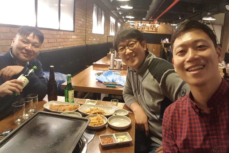 오랜만에 만난 릭떵차 송년회, 삼성역 회식장소 전설의 식당에서