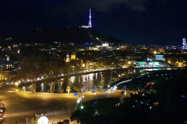 조지아여행, 야경이 멋진 트빌리시 식당 코팔라 (KOPALA)