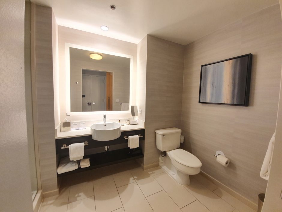 샌디에고 호텔 하얏트 리젠시 라 호야 화장실 모습