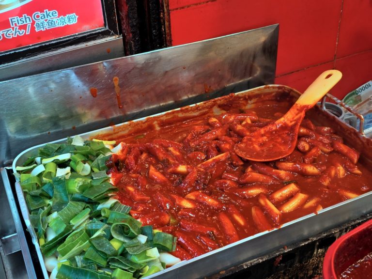 Myeongdong topokki at Shinsegae Topokki in Seoul