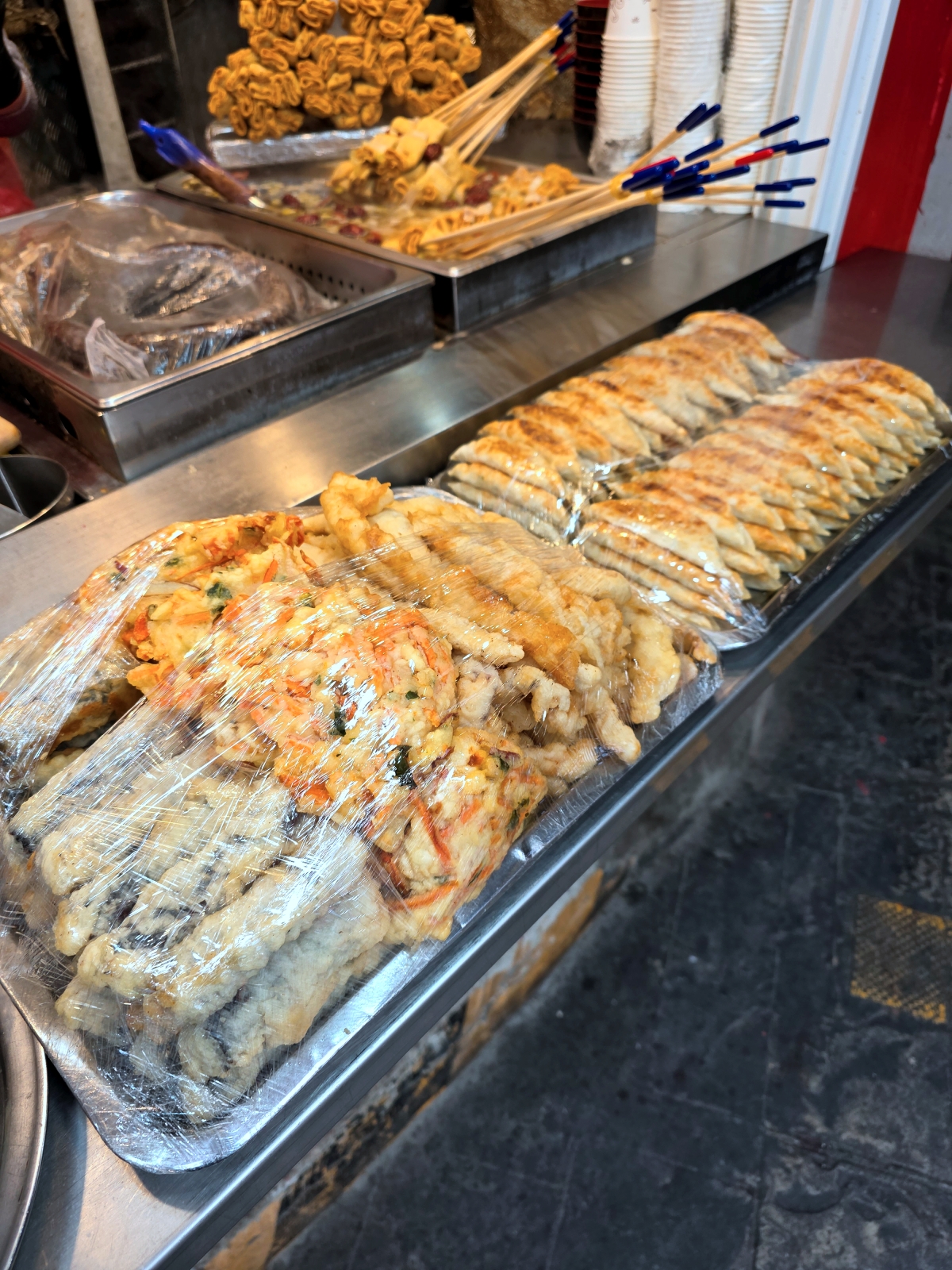 Twigim at Shinsegae Topokki in Myeongdong